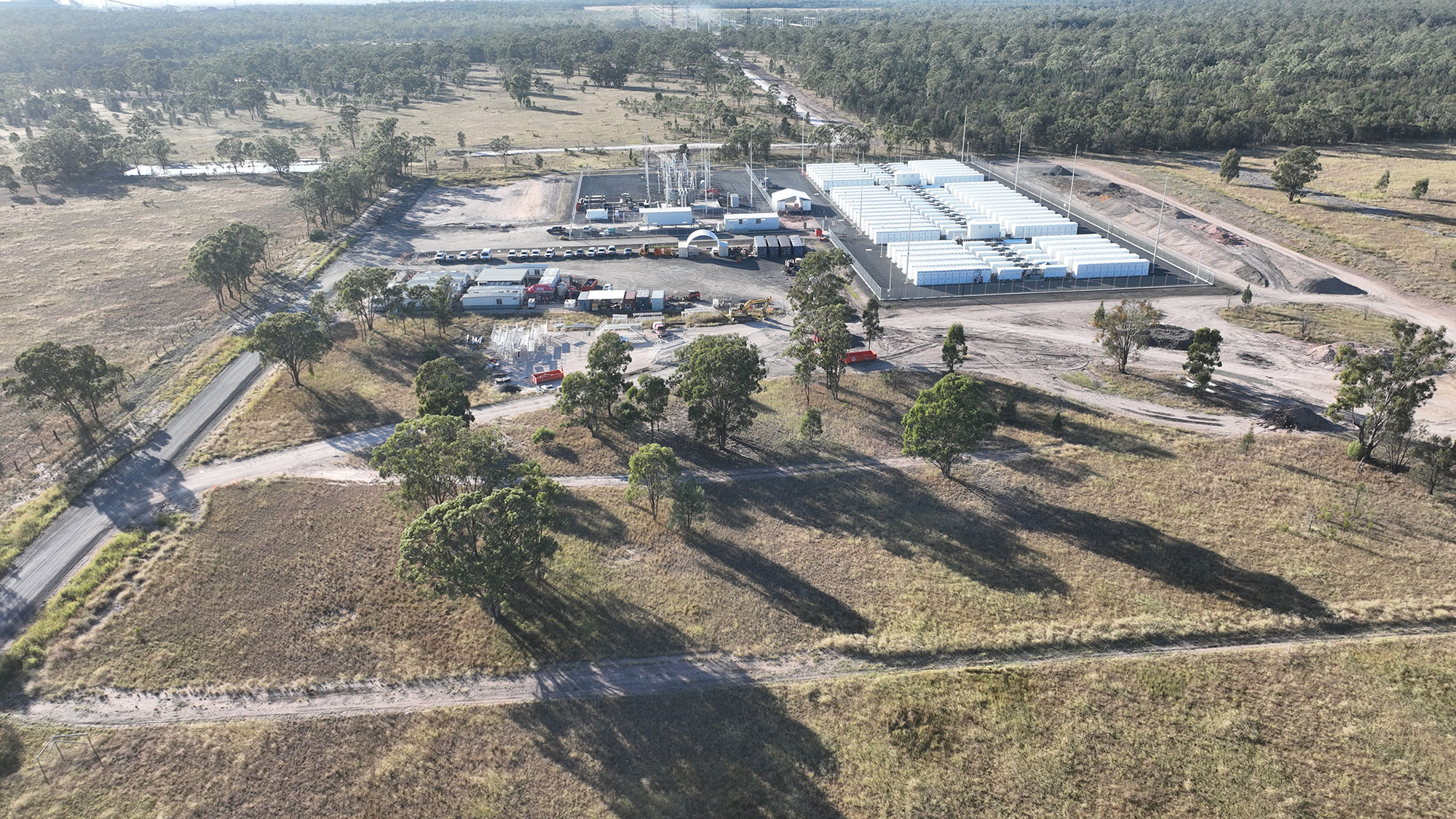 CG render of the batteries at Akaysha's Ulinda Park BESS