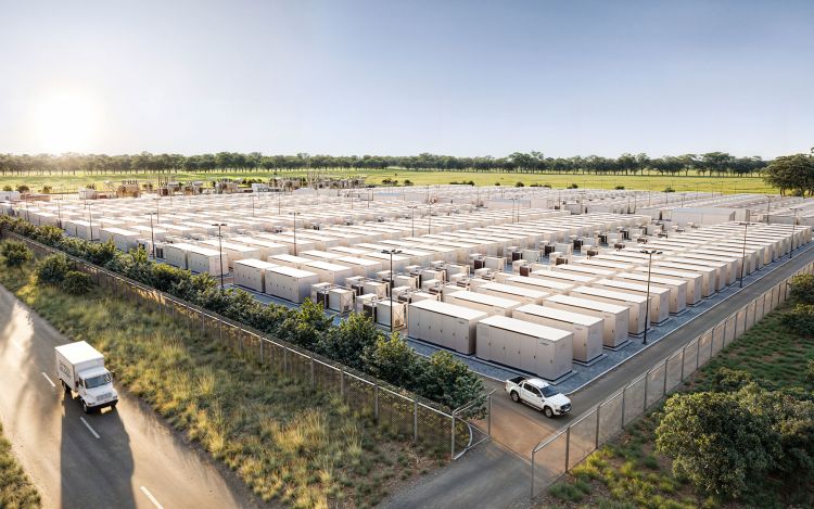 Aerial overview of the Connewarren BESS