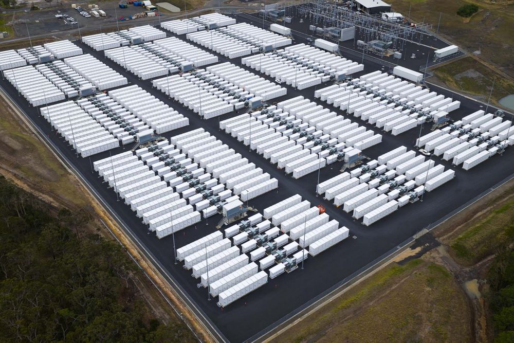 An aerial overview of the Waratah Super Battery project site.