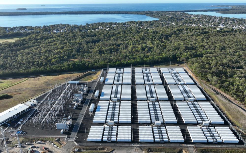 Aerial view of the Waratah Super Battery site