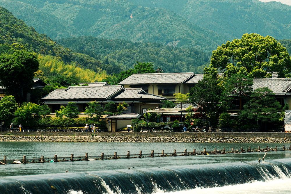 A view of Kyoto