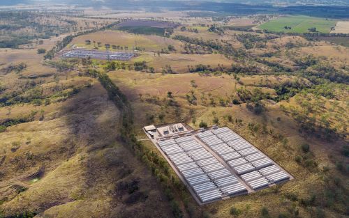 Aerial overview of the Halys BESS