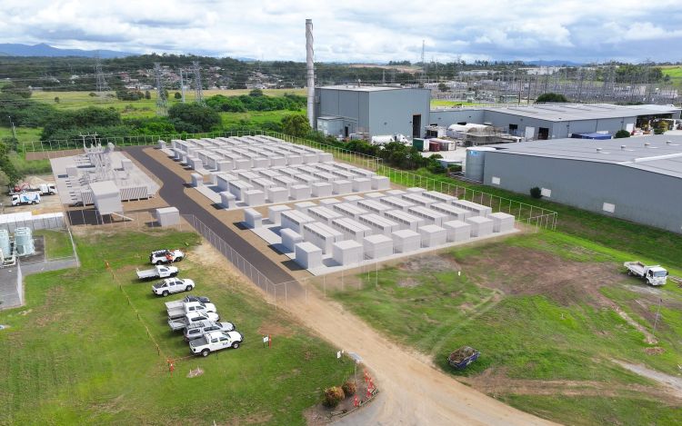 Aerial overview of the Brendale BESS