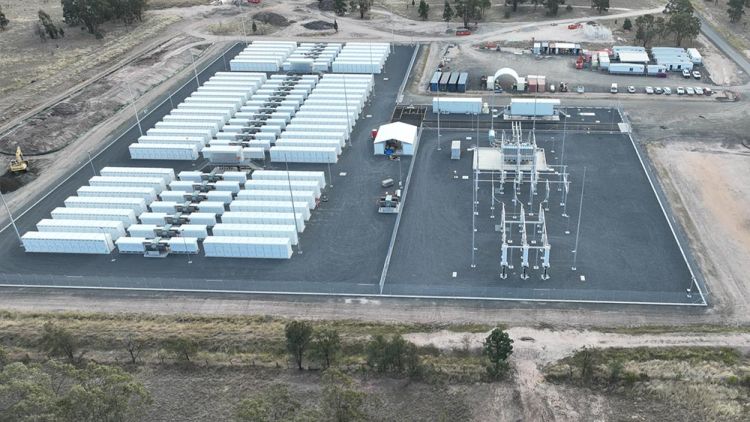 CG render of the batteries at Akaysha's Ulinda Park BESS